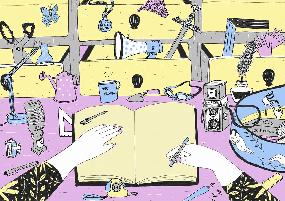 Portada Calendario Ilustradas 2017