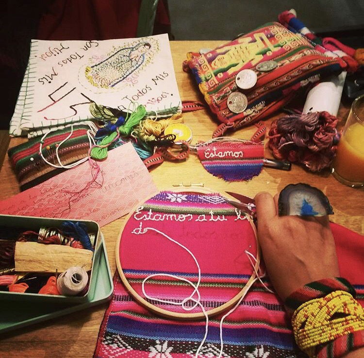 Textiles de encuentro y resistencia.