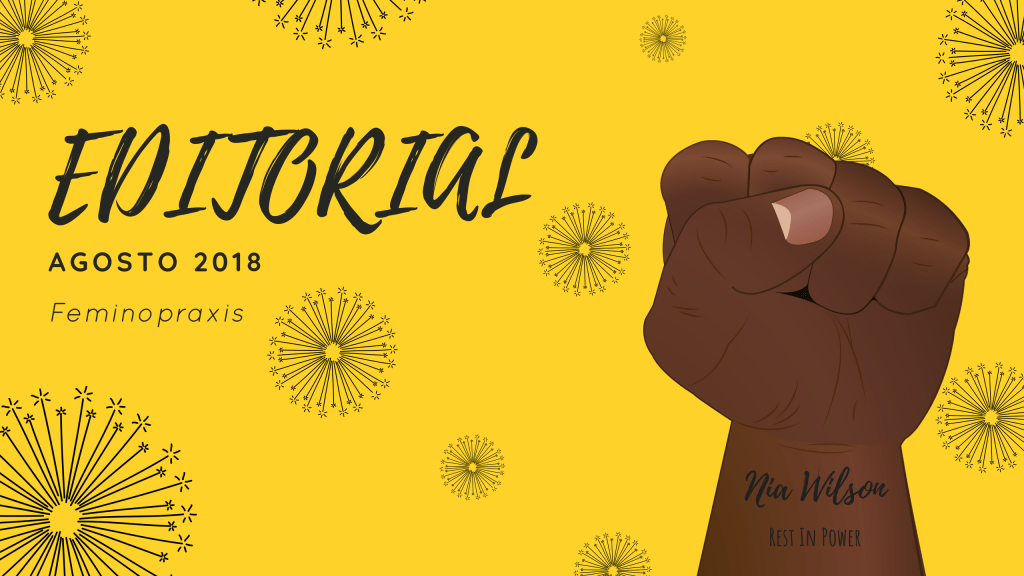 Editorial agosto 2018