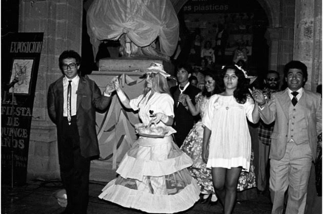 De cuando en la Academia de San Carlos hubo una fiesta de XV&nbsp;años